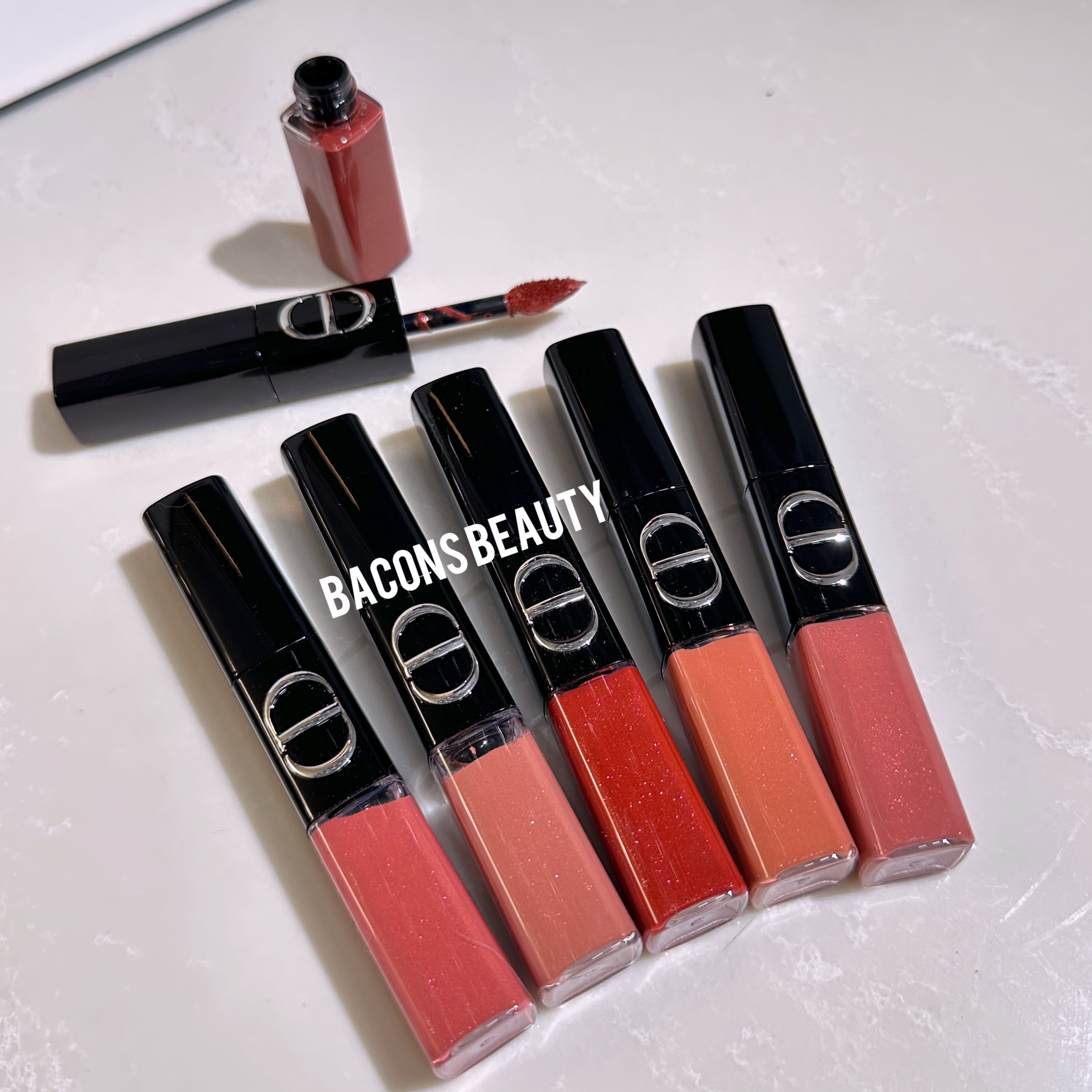 未上市新品! Dior 雙頭唇釉 歐洲新到貨! Rouge Dior Sequin Liquid Duo