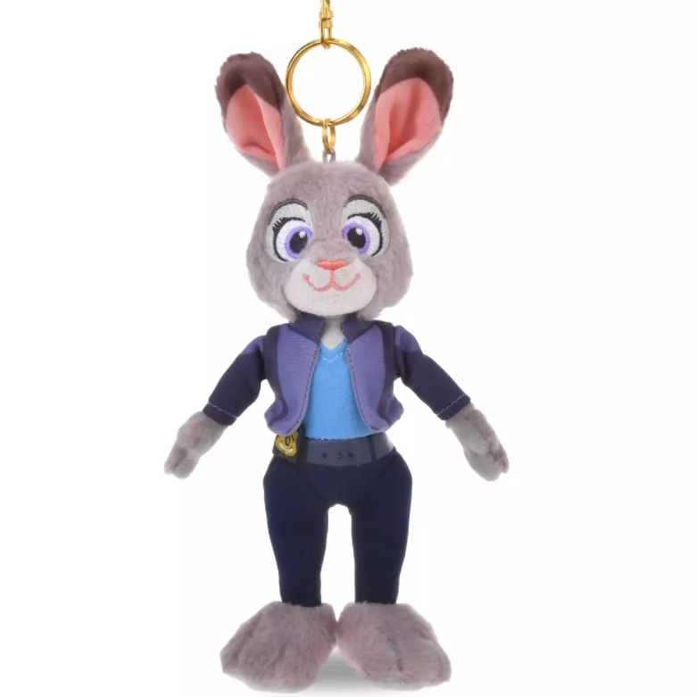 Disney Zootopia 2 Judy Hopps Plush Keychain