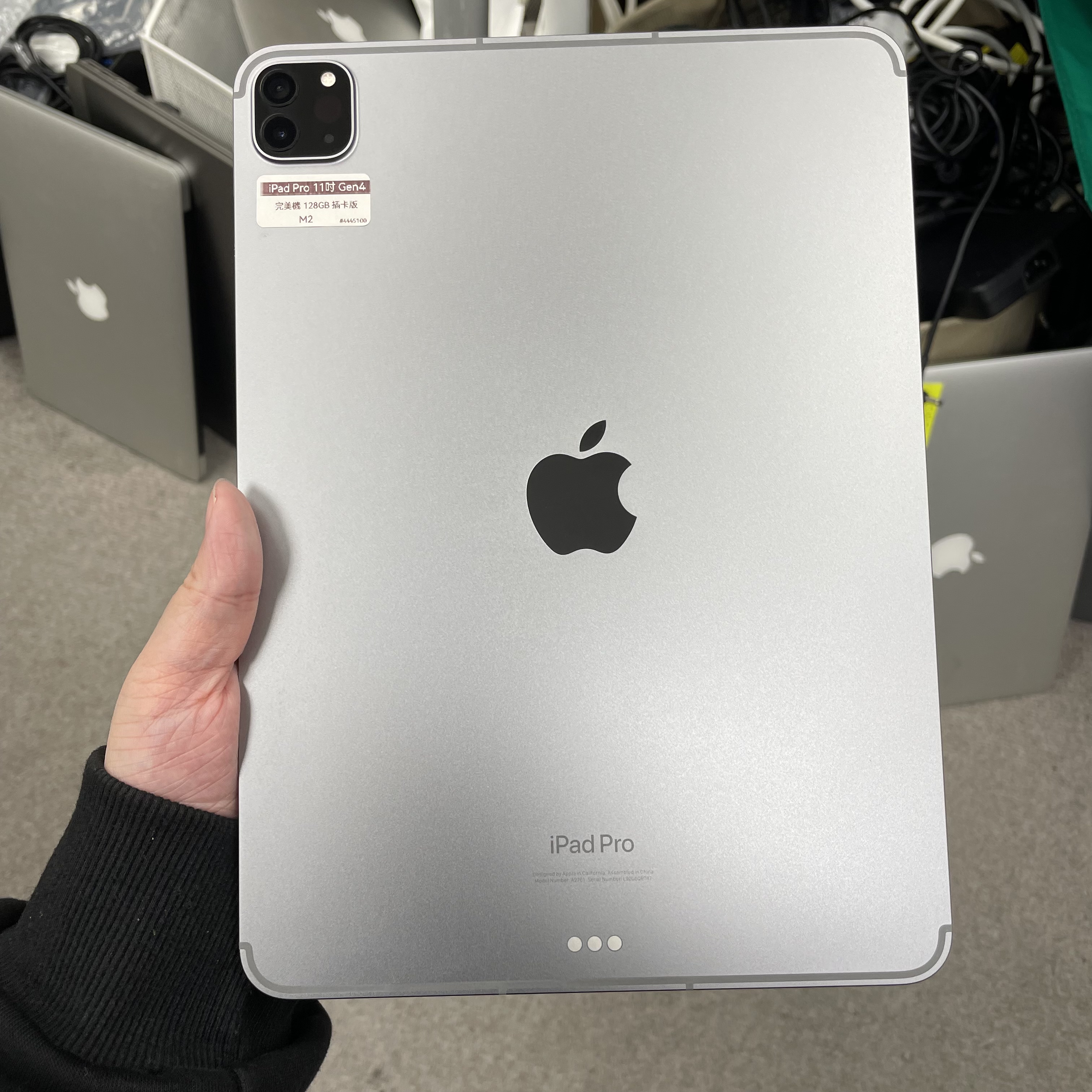 *4445 iPad Pro 4 11吋 M2 完美機 128GB 插卡版 灰色 gray 