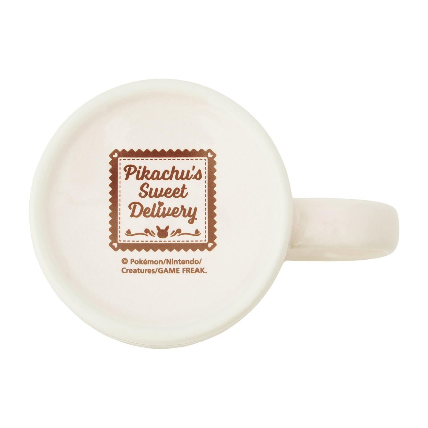 Pokemon Center 2026 ふた付きマグカップ Pikachu’s Sweet Delivery 水杯 310ml - 01260354