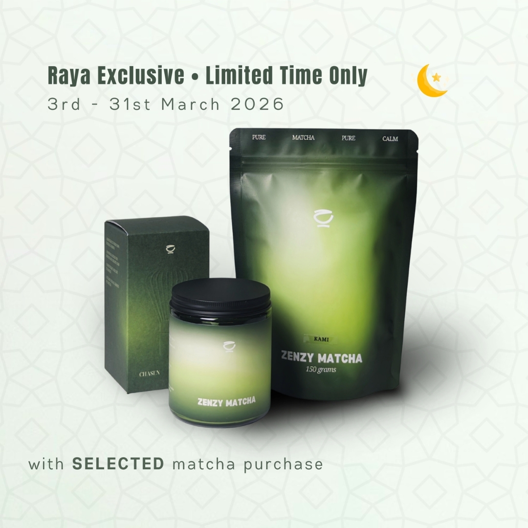 RAMADAN SPECIAL OFFER | KAMI & TAKUMI MATCHA POWDER