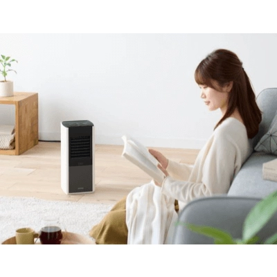 Iris Ohyama Turbo Heat Slim 人體感應陶瓷暖風機 JCH-12TDS1丨香港行貨