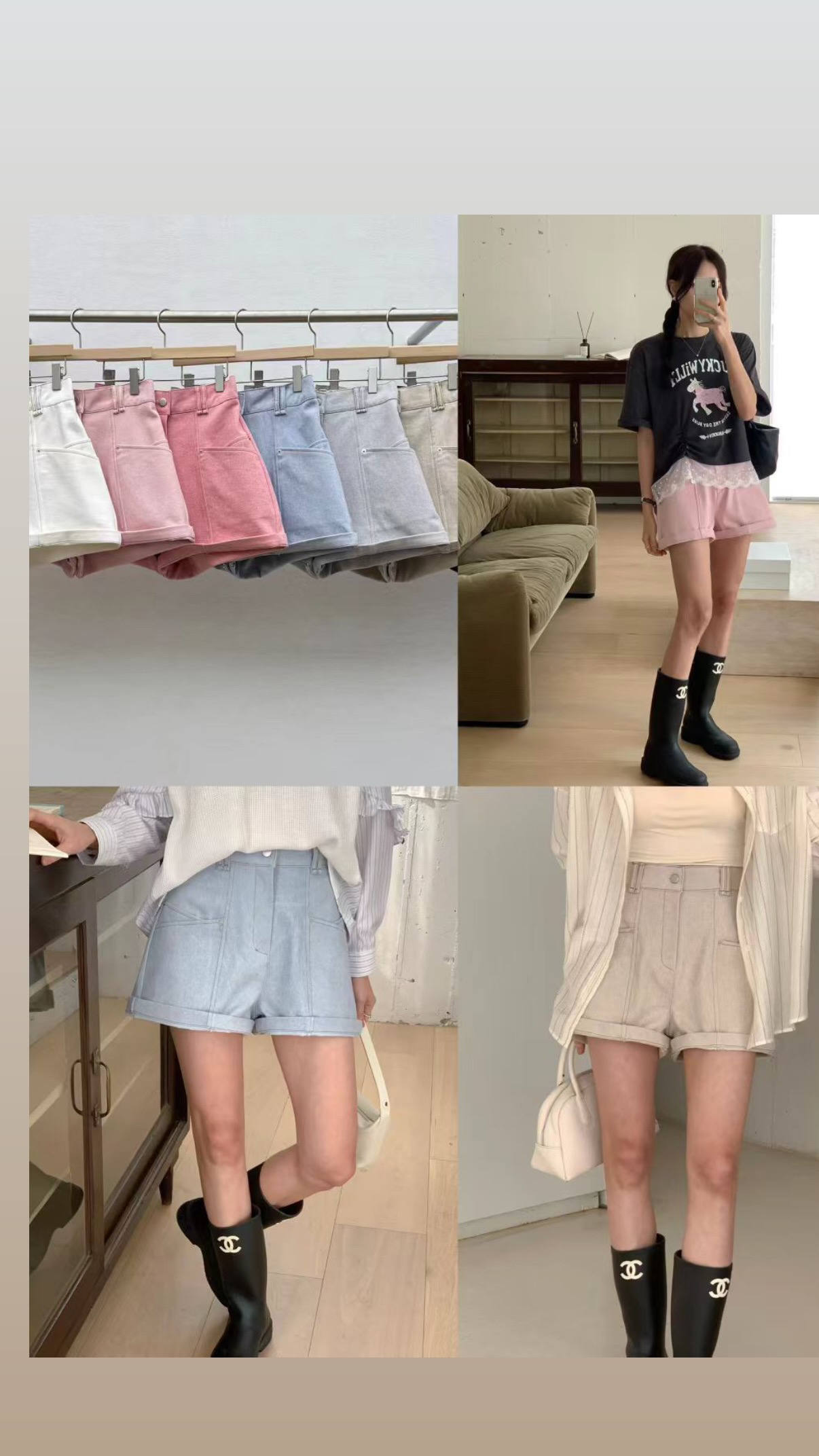 🇰🇷🇰🇷新款速遞23/4🔥🔥Bottom11332#ff2951