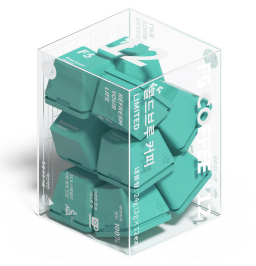 韓國 F5 核心冷萃咖啡 8種口味 任選 12入 /盒｜Premium Cold Brew Coffee 