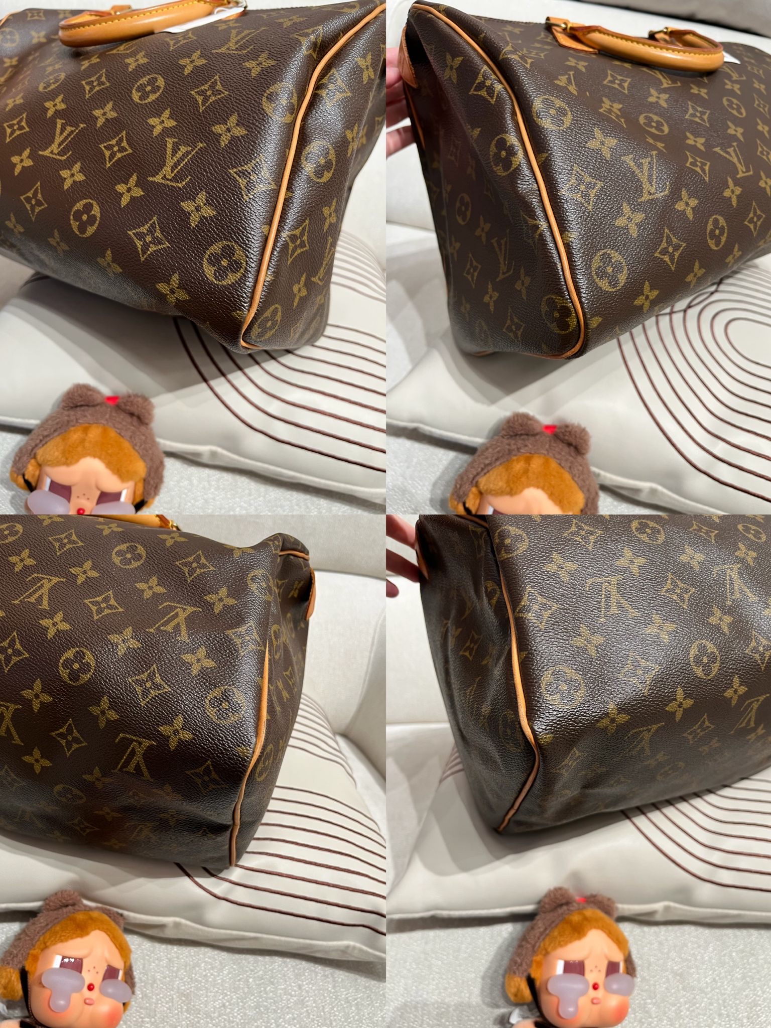Lv speedy 35 monogram  100%Authentic,93%new ✅key lock✅dust bag 