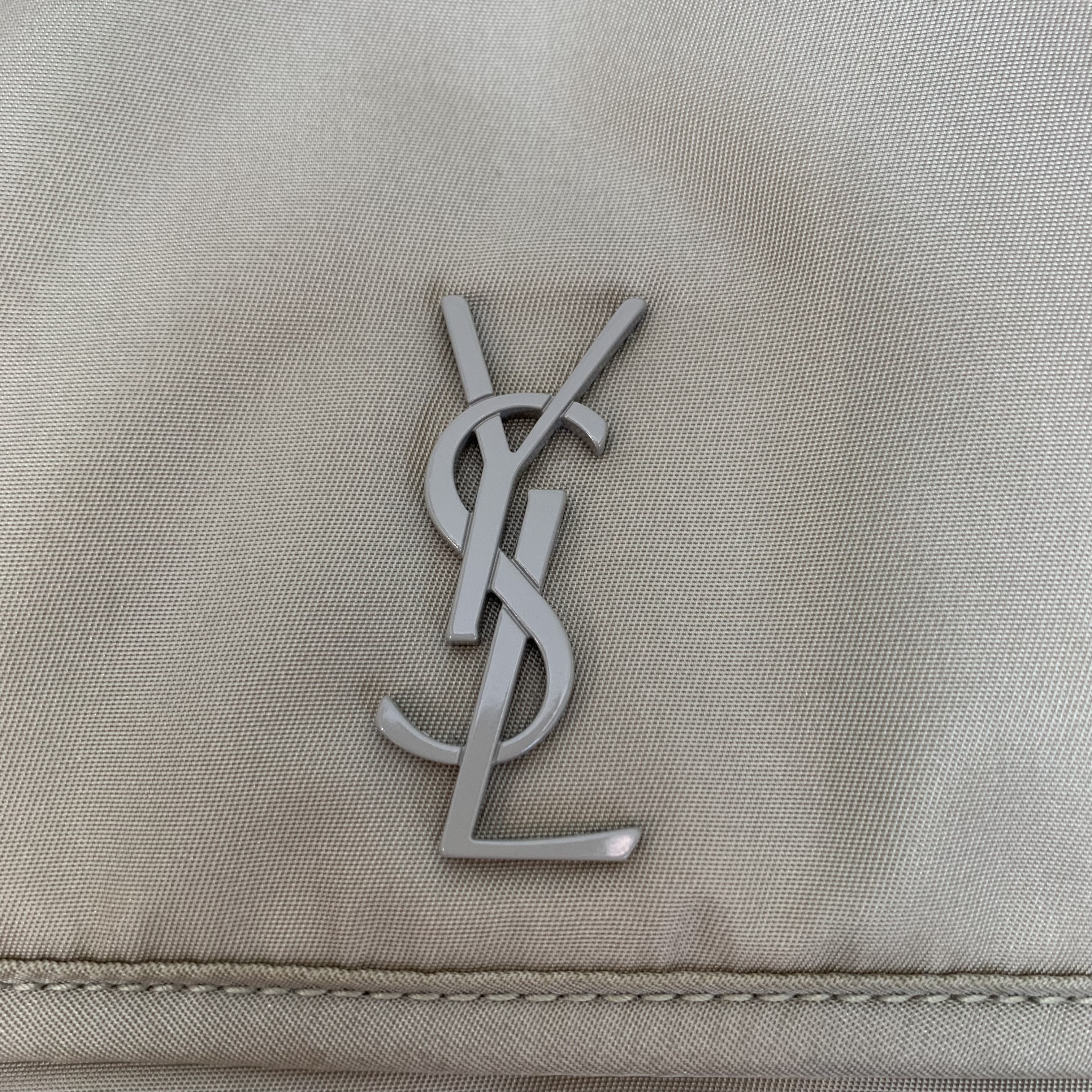 YSL niki 尼龍卡其色
