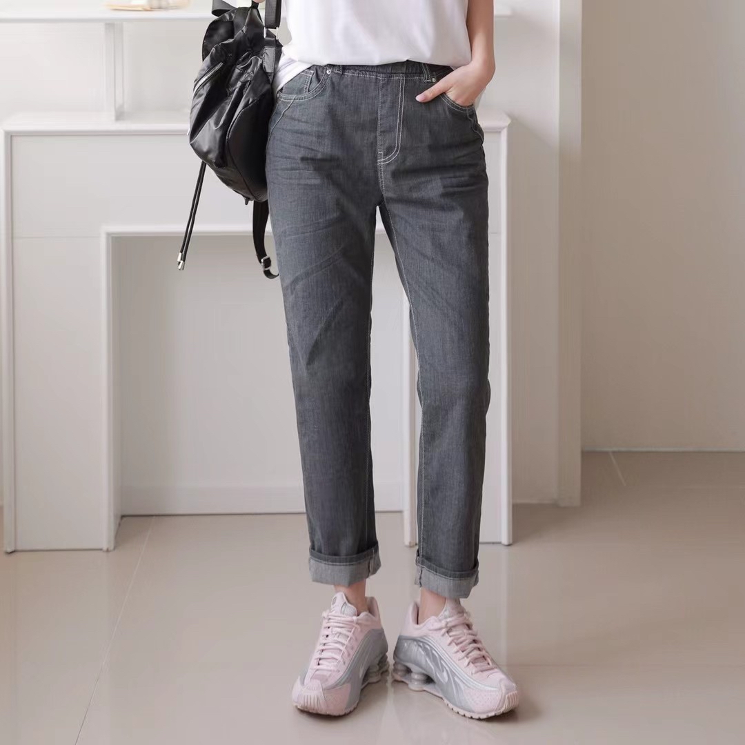 全橡筋腰Cool Jeans 