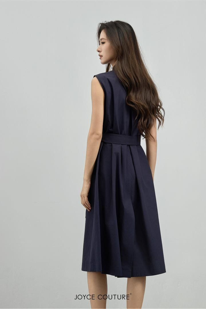 无袖连衣裙 D0342