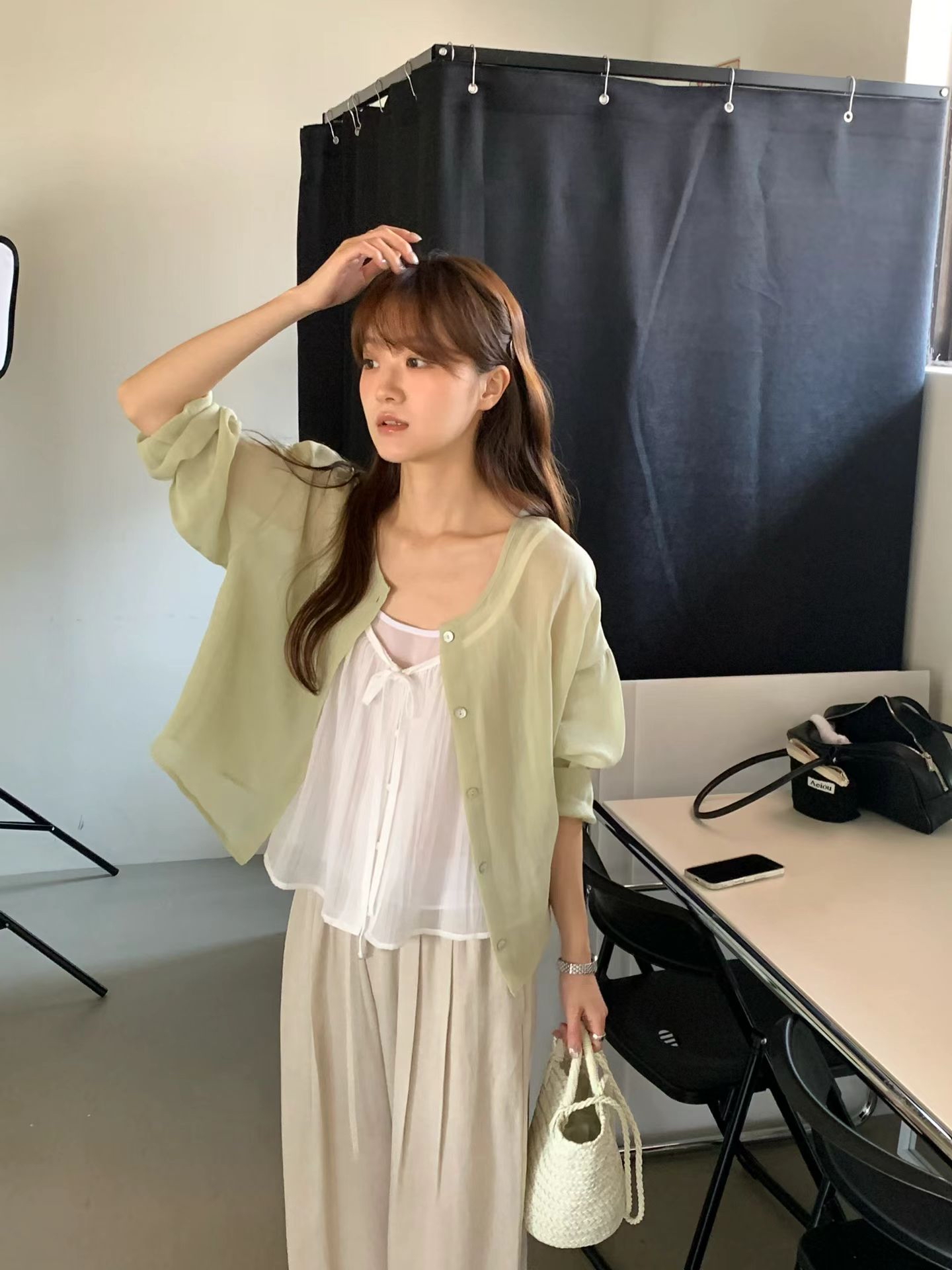 🇰🇷東大門女裝 | modern linen shirt