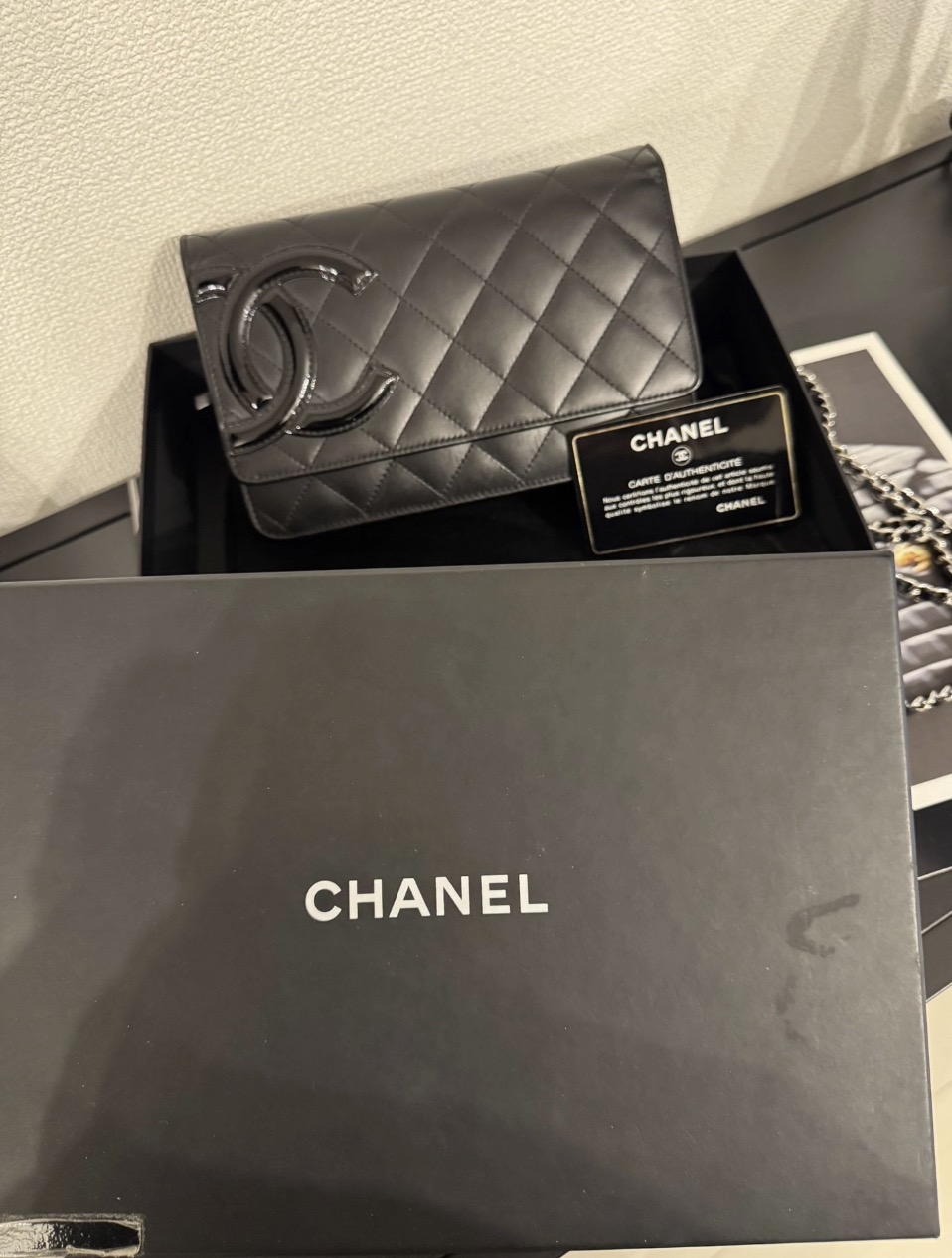 Chanel Cambon Ligne Wallet on Chain