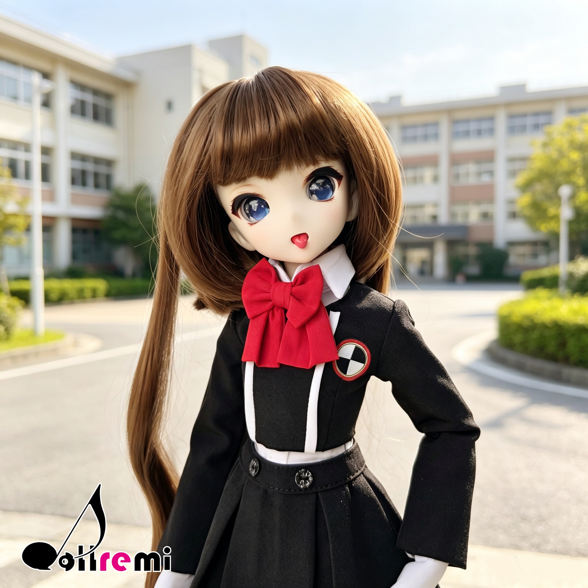 【dollremi】(DD0963) COS Persona 3 - Aigis Gekkoukan school uniform 女神異聞錄 3 - 埃癸斯 學校制服