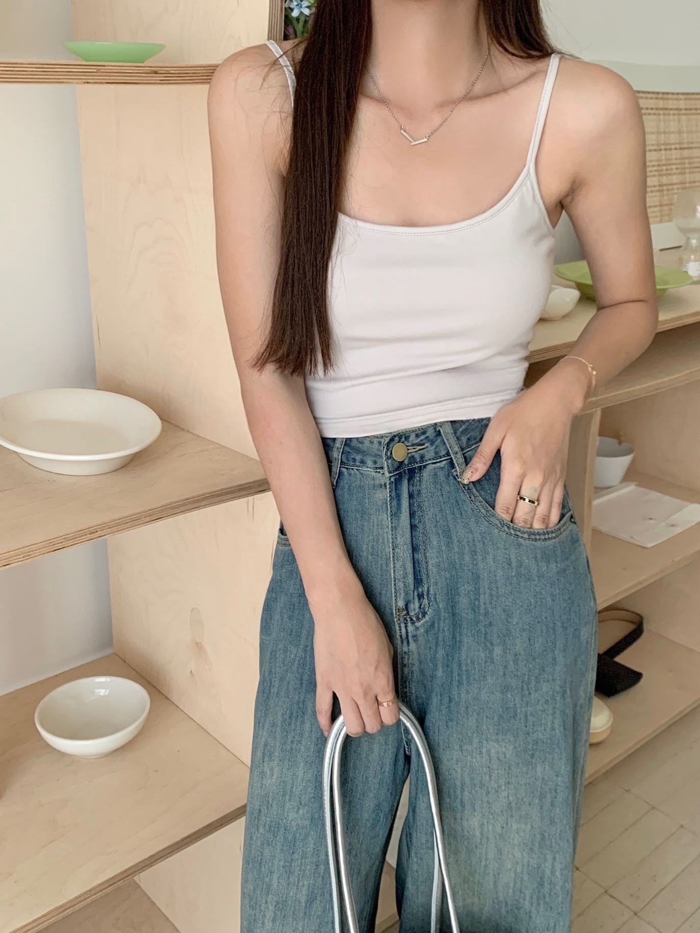 跑量福利价 Jelly Buny Everyday Padded Top (removeble) 冰凉果冻Feel自带胸垫吊带背心 (可拆卸）( 8 Colours )