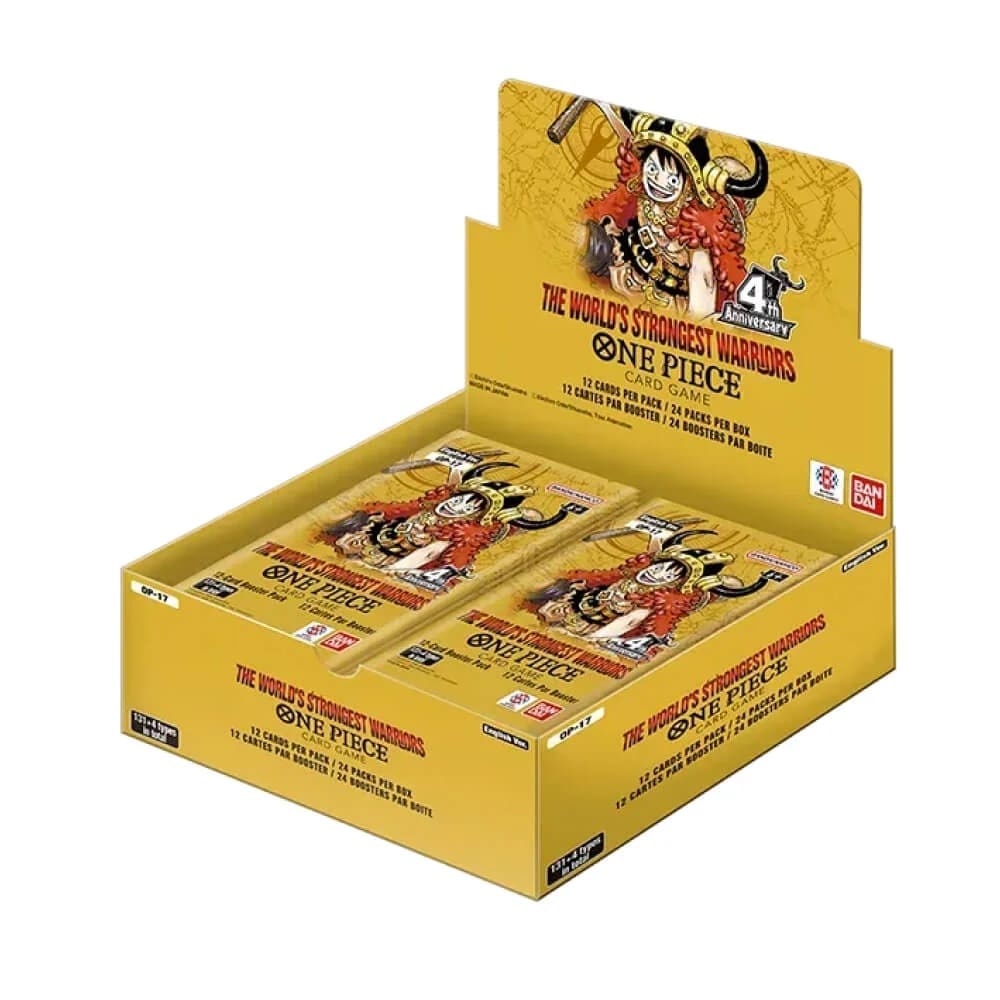 One Piece Card Game (English Ver.) – The Worlds Strongest Warriors [OP-17] – Booster Box (For Asia)