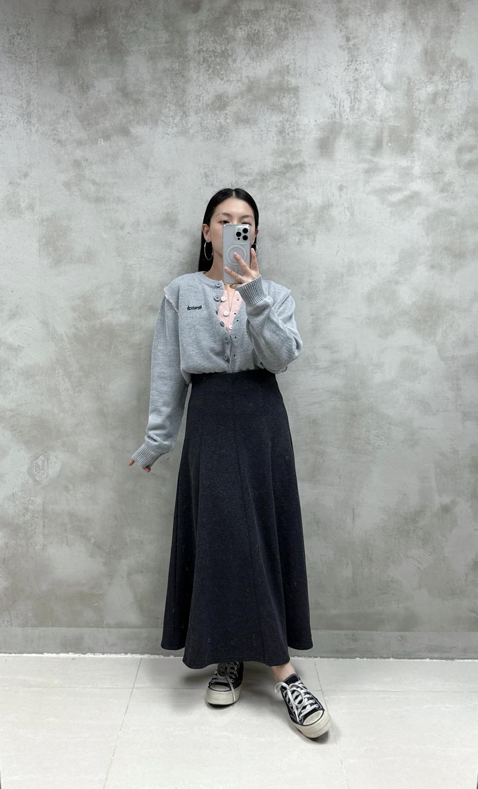 假兩件拼色外套