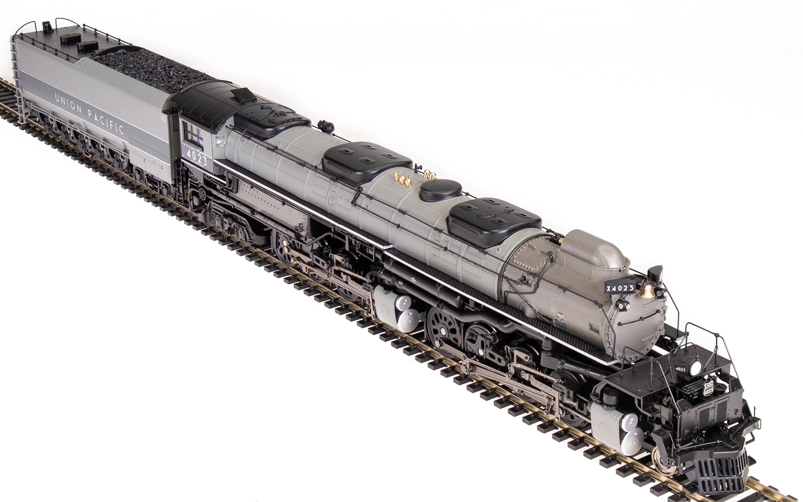 HO 1:87 BROADWAY LIMITED Bigboy Grey #4021 TTG DCC Sound and Smoke