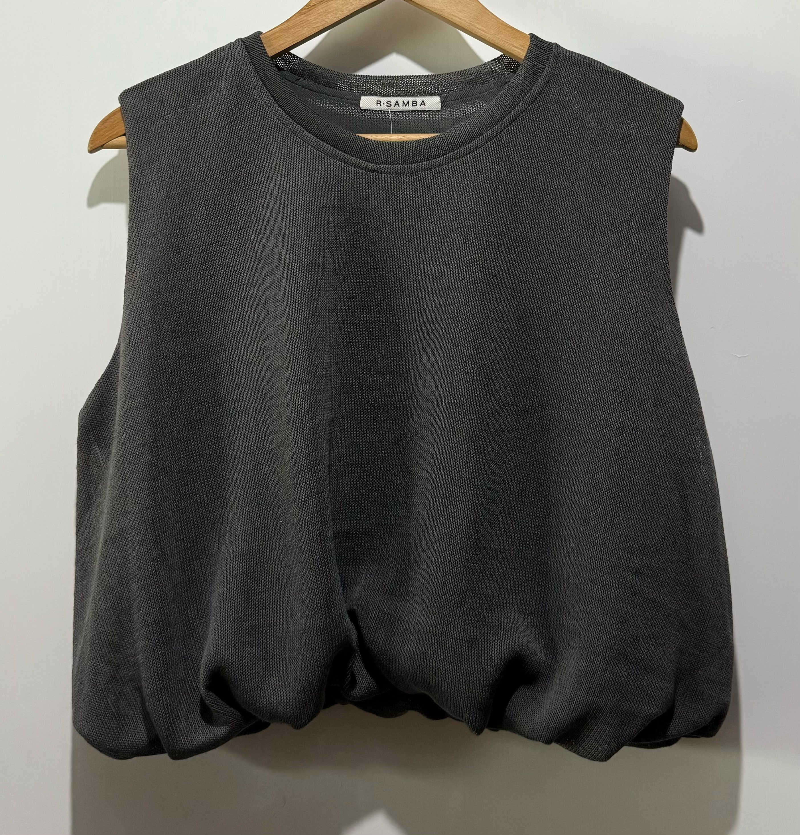 #2091 軟fufu薄線棉背心☁️