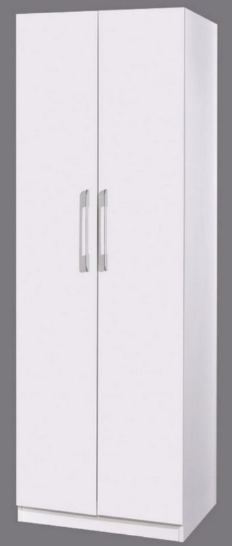 HH-2800-228/亮光白色雙門衣柜760x580x2130mm