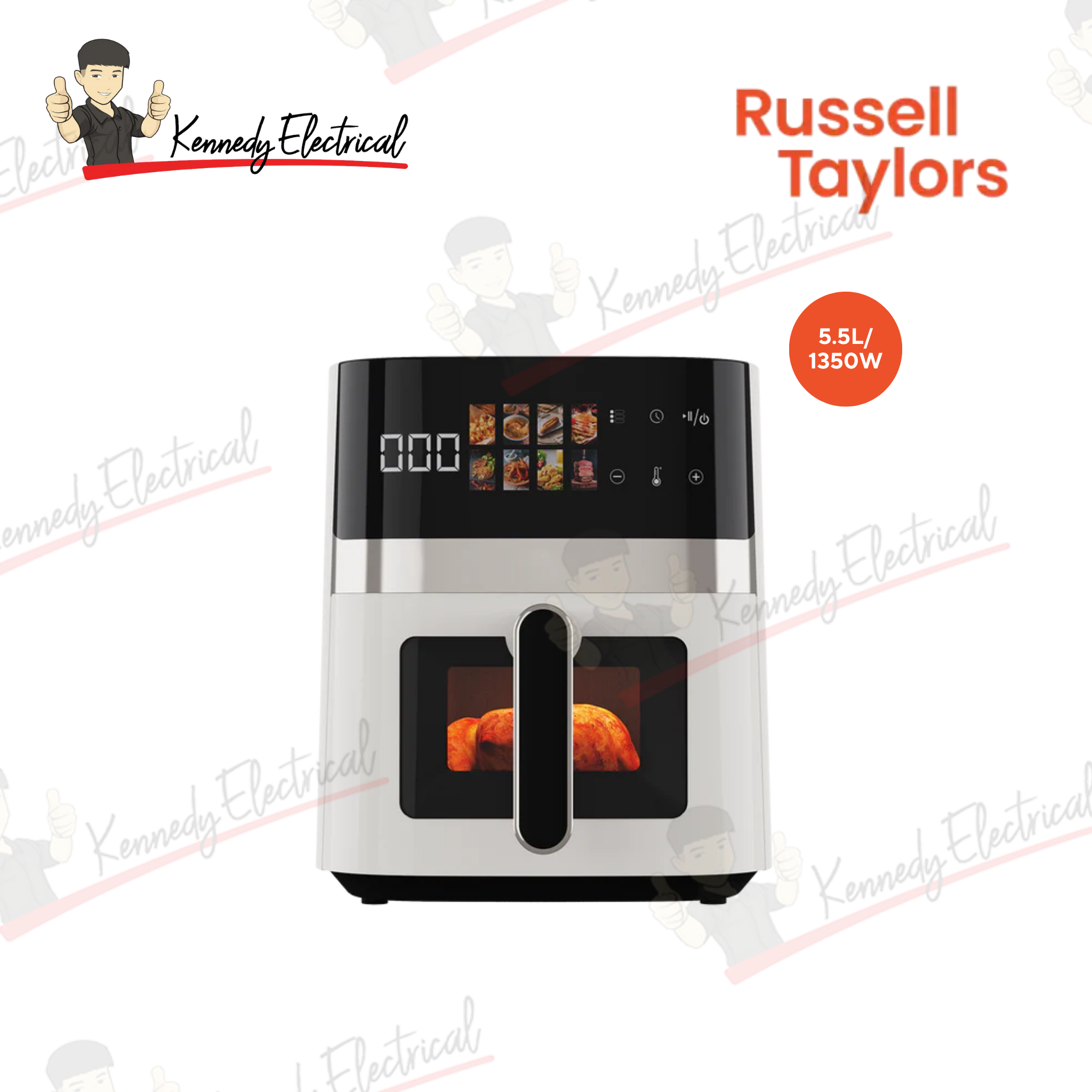 Russell Taylors 5.5L 3D Visionary Digital Air Fryer (Z5i)