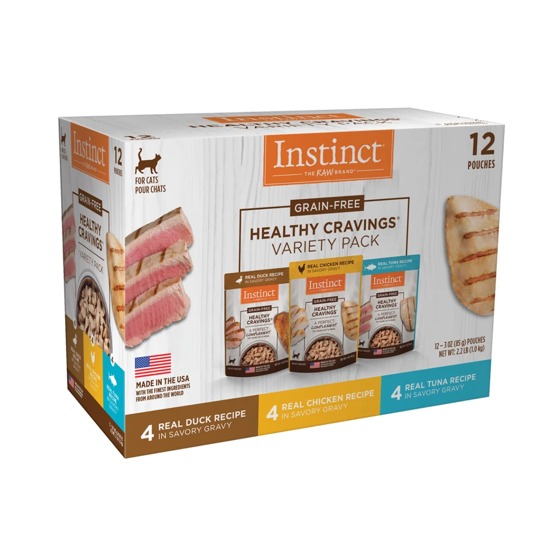 Instinct 本能 貓用 無穀物鮮包 禮盒裝(副食配餐)