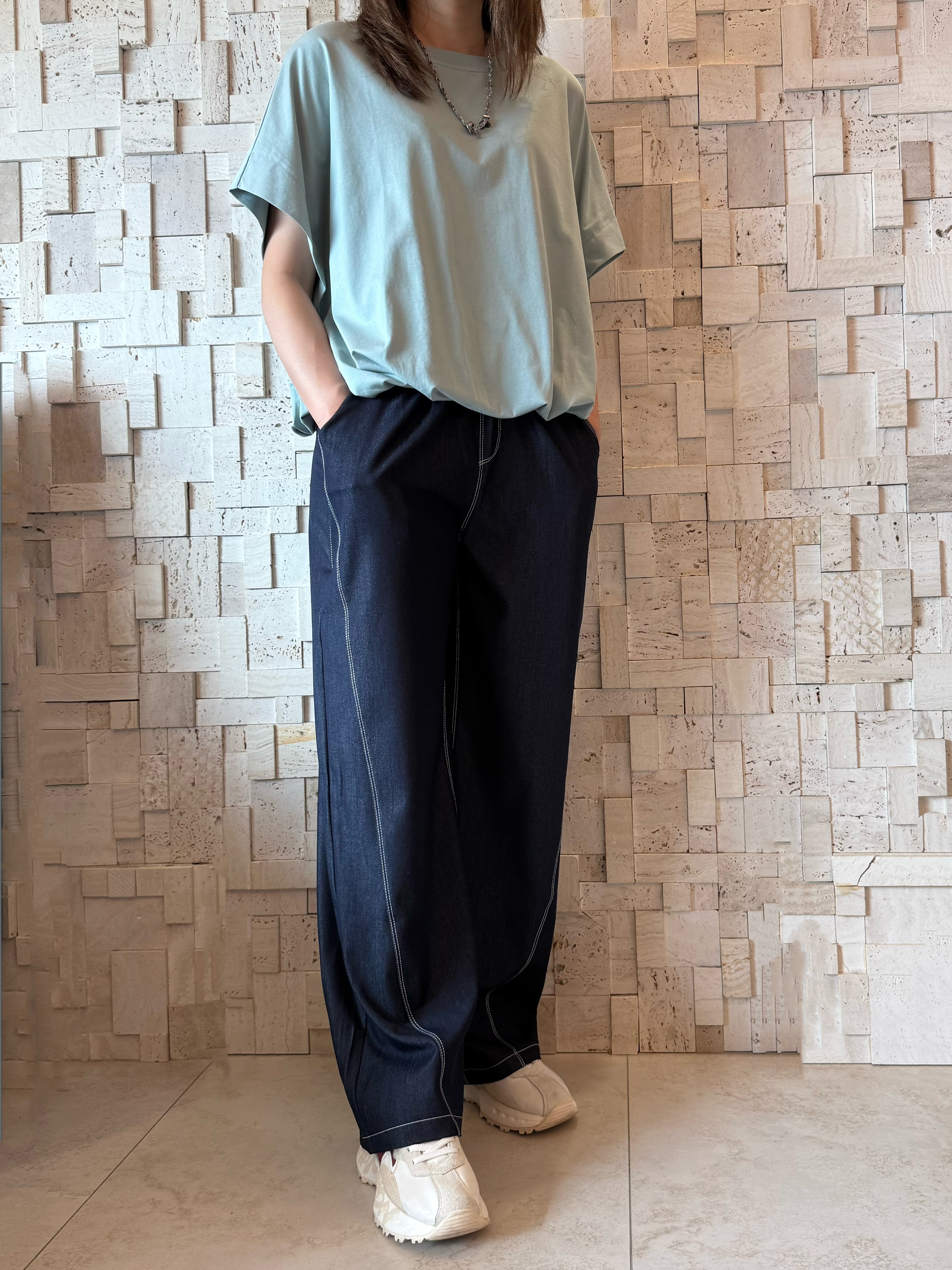 #2100 滑棉鬆身Top