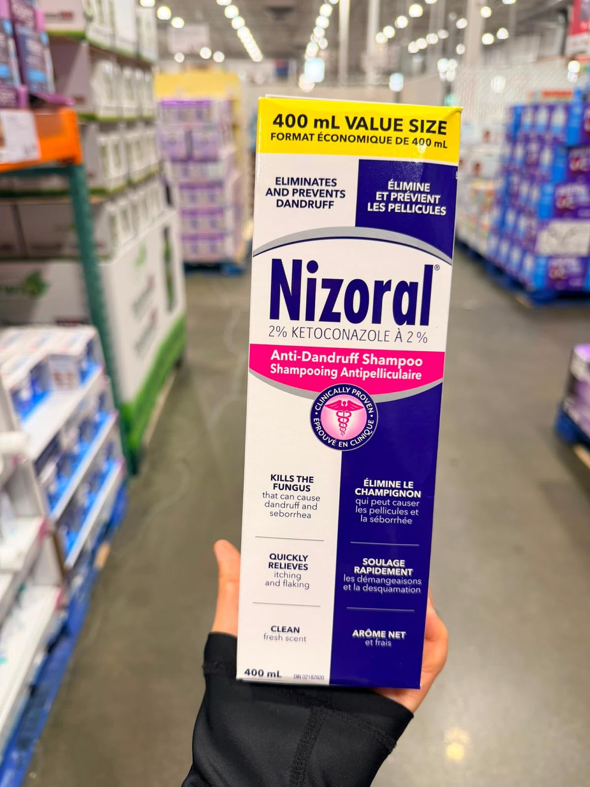 加拿大直送-Nizoral（仁山利舒）去屑止癢洗髮露 400 ml