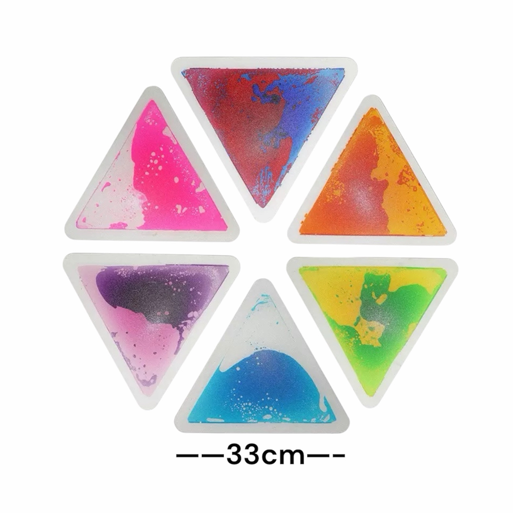 (F0455) 觸感顏色水墊（三角形）Sensory Floor Tile 50cm/33cm