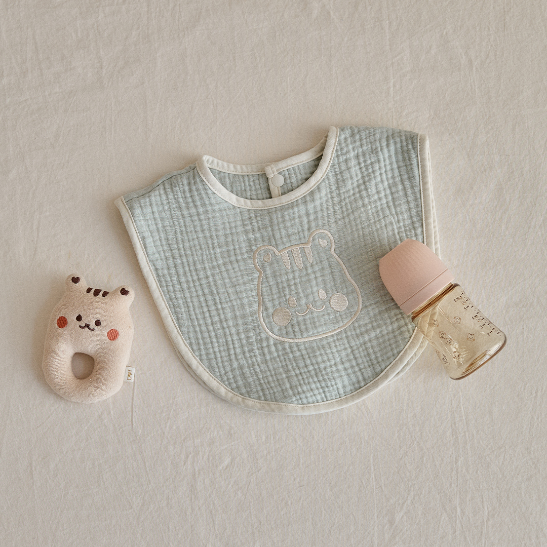 DOTTODOT 七彩棉花糖系列-六重棉紗BIG圍嘴