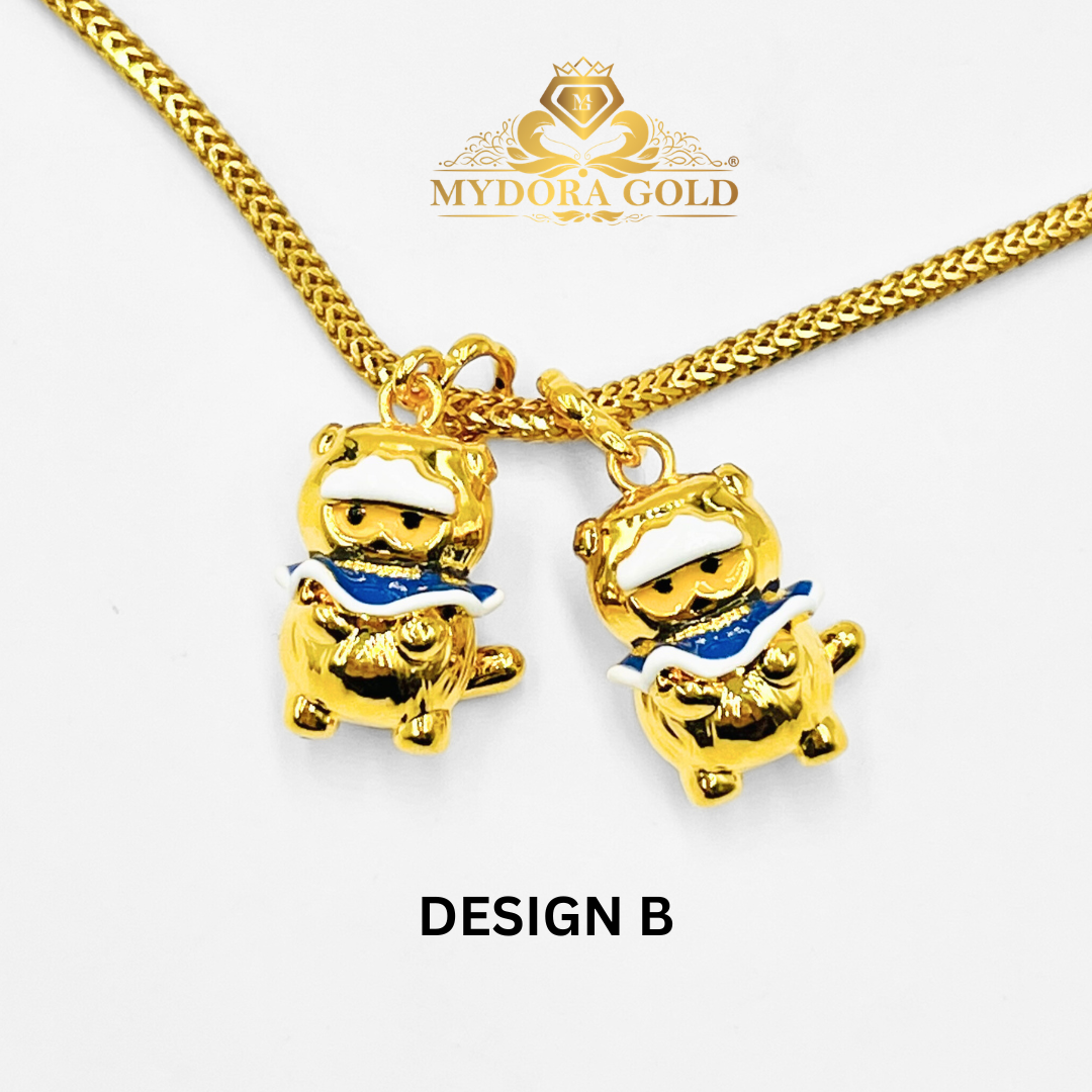 MYDORA Charm Bead Dragon G Series (5G) l EMAS 916/22K