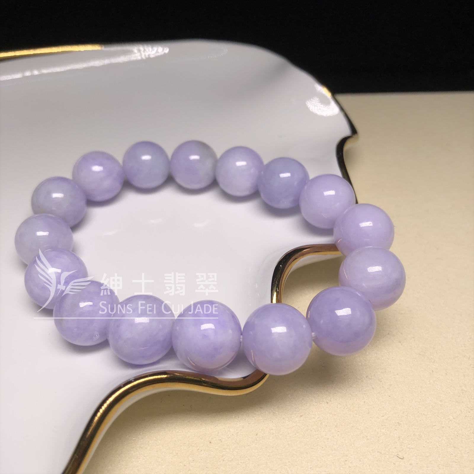 🎁紫羅蘭手串13mm  CA00597