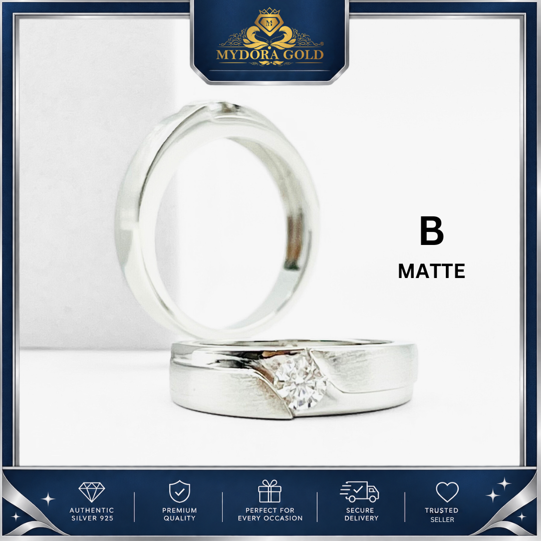 MYDORA 925 Silver Ring - Cincin Destiny Line Collection