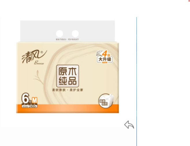 91290 抽纸 6包 清风