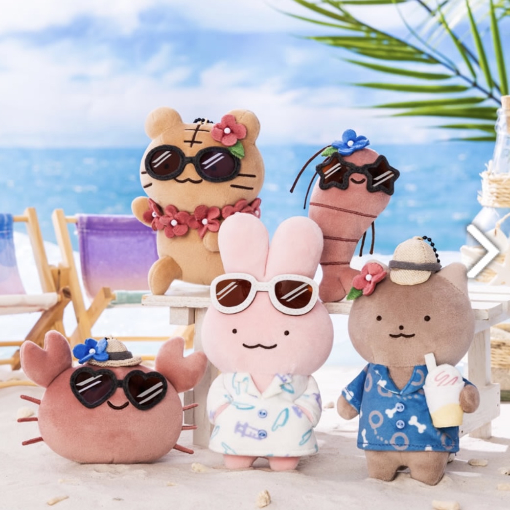白虎與黑虎蝦 公仔匙扣｜預訂