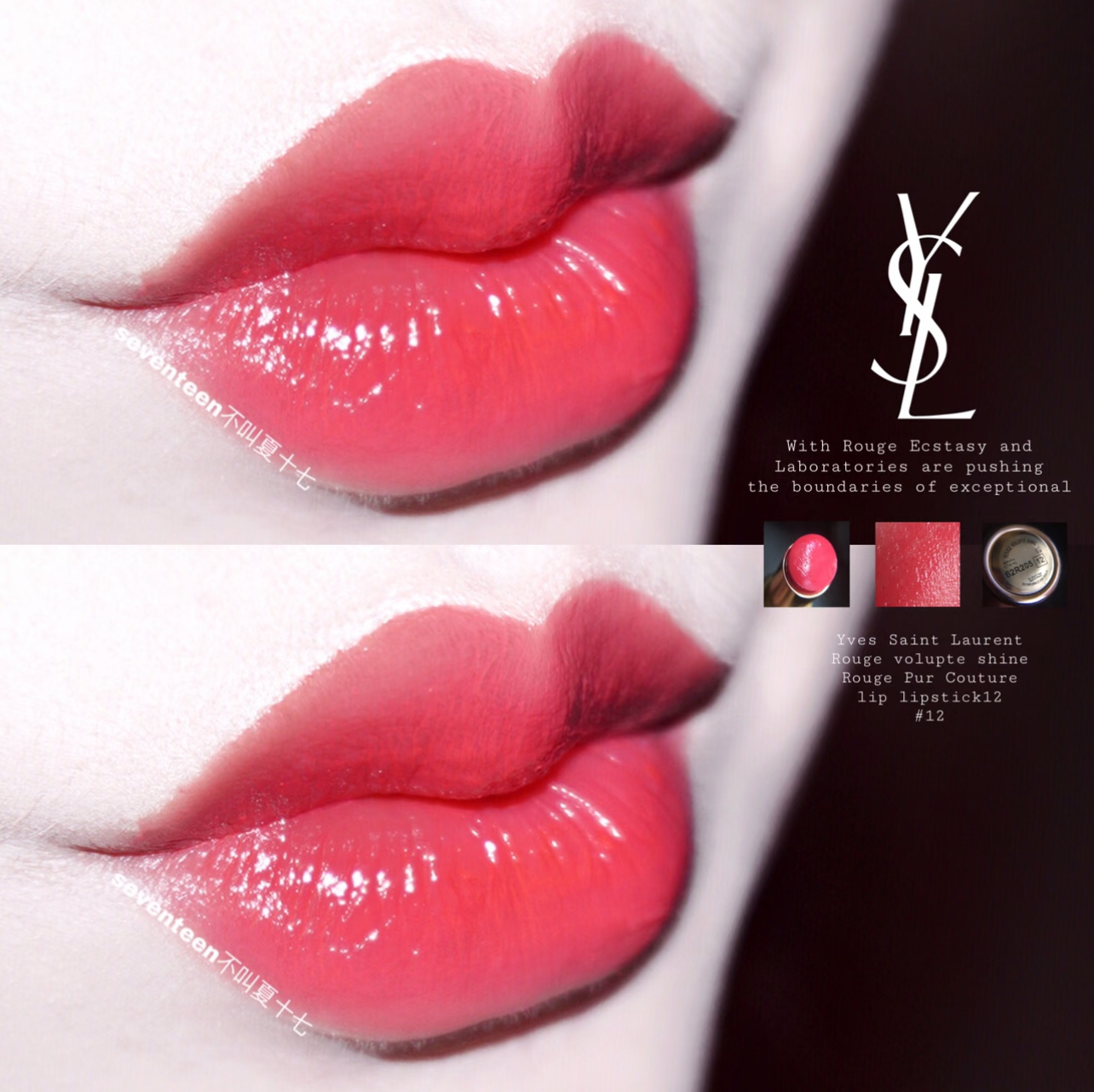 清貨🔥 Ysl 圓管 #12 專櫃試用裝（透明蓋）