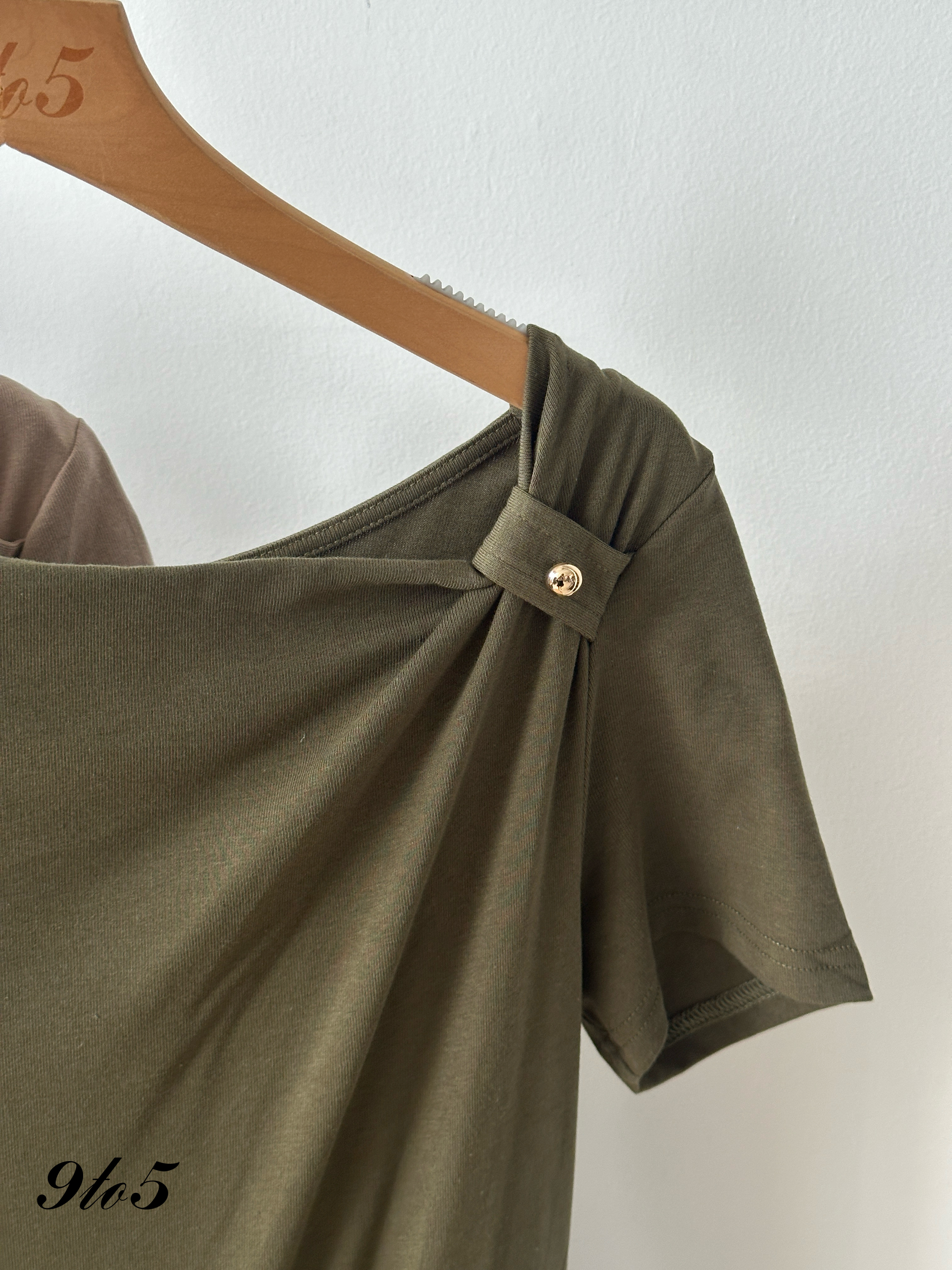 D2341 One-Shoulder Dress - 4 Colors 