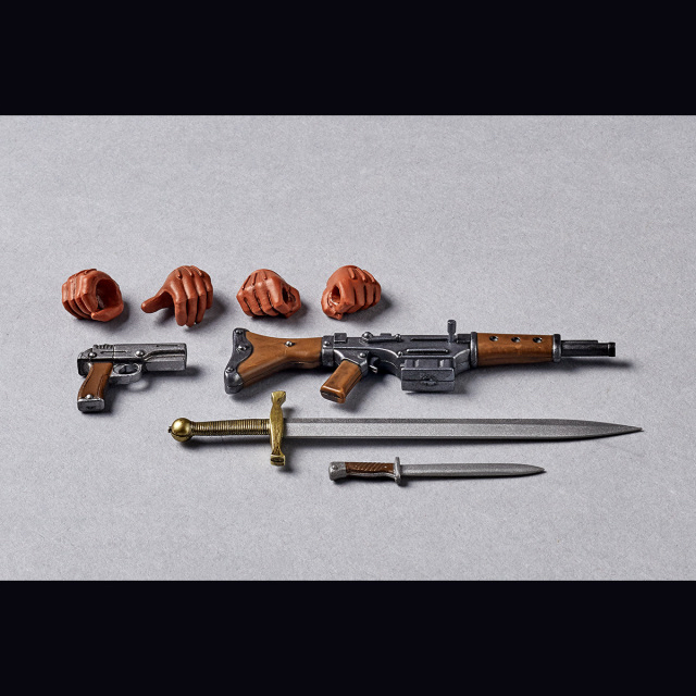 Takeya式 自在置物 風之谷 多魯美奇亞 指揮兵 可動 figure