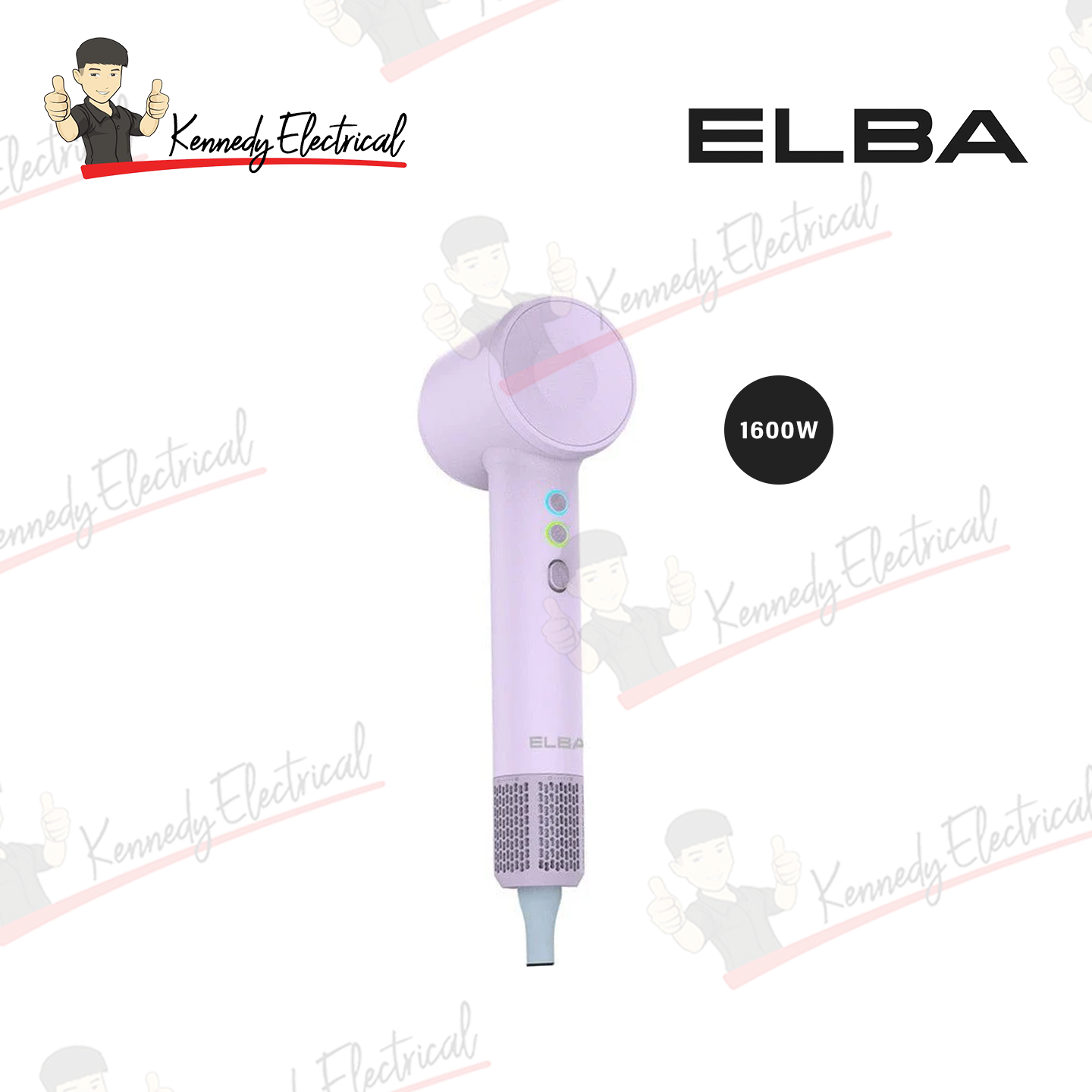 Elba 1600W Morante Bldc Motor Hair Dryer (Lavender) EHD-Q5653DC(PP)