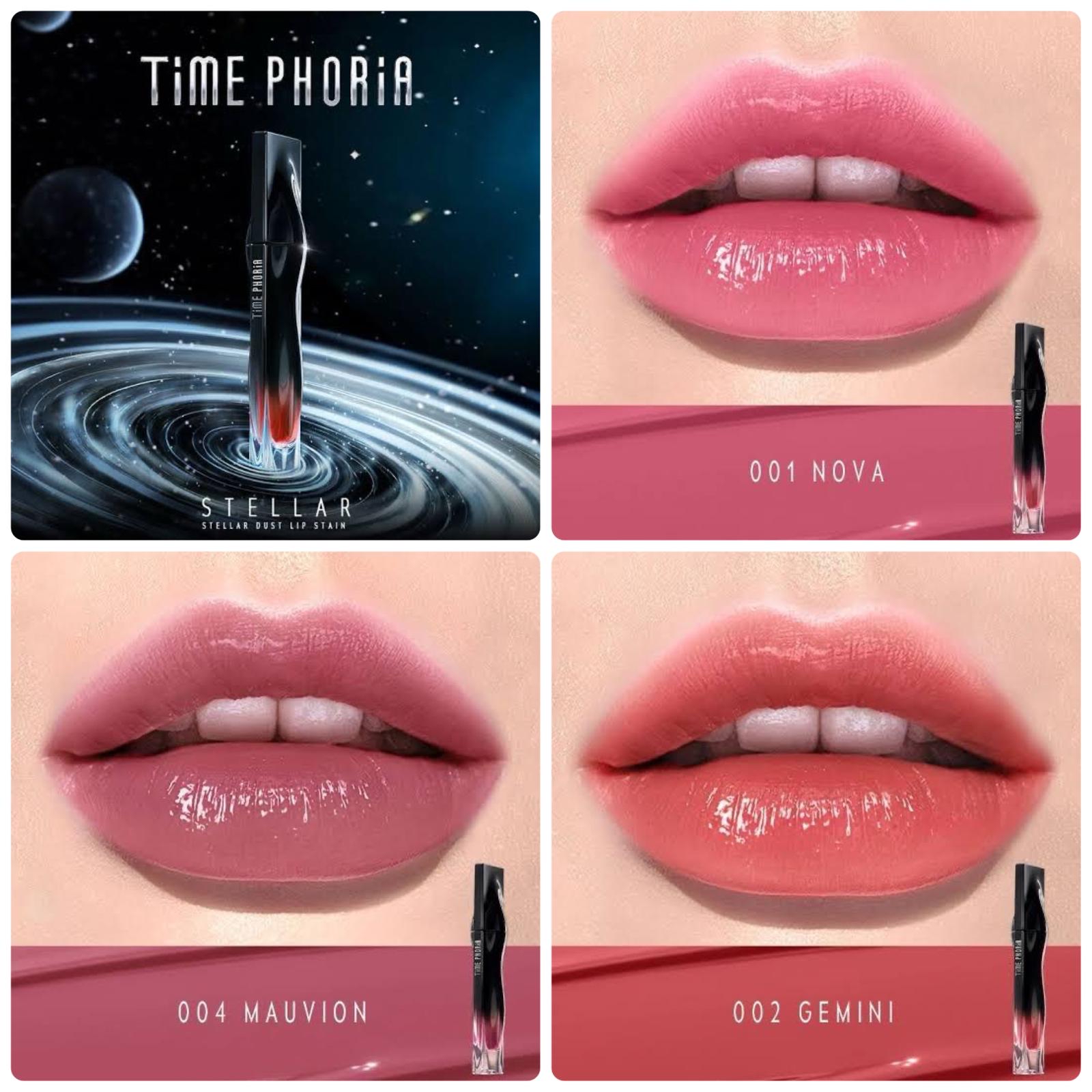 泰國🇹🇭直送@限時預購🔛Time Phoria Stellar Dust Lip Stain星塵唇釉