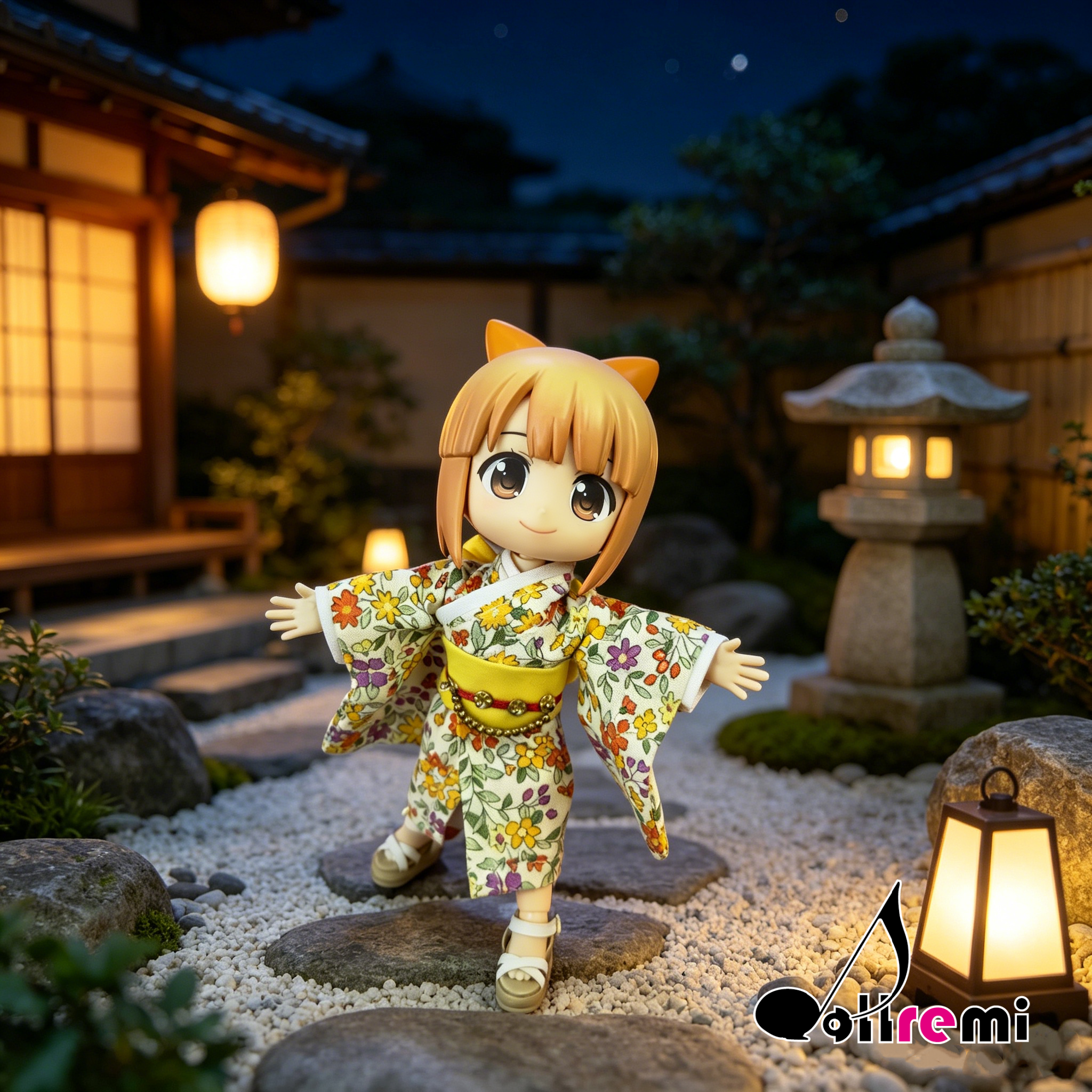 【dollremi】(OB0891) 和服兩件套 Kimono two-piece set