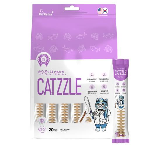 Dr. Petra CATZZLE 貓咪潔牙棒 雞肉口味 5入 貓用潔牙零食