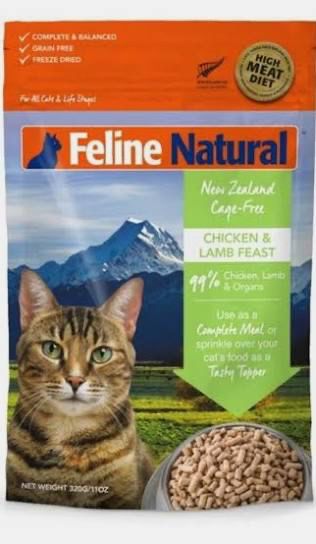 Feline Natural 新西蘭天然無穀物雞肉羊肉盛宴貓糧