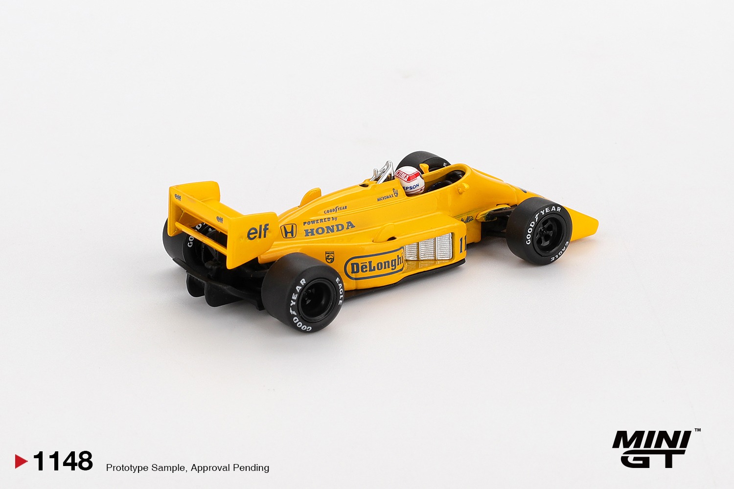 Mini GT 1/64 Lotus 99T #11 Satoru Nakajima 1987 Monaco Grand Prix - MGT01148-BL