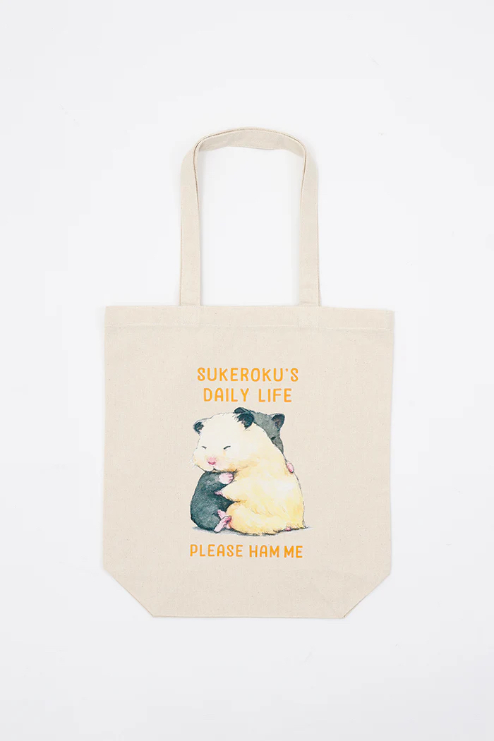 日本預訂📍助六之日常得意圖案斜咩袋/布袋