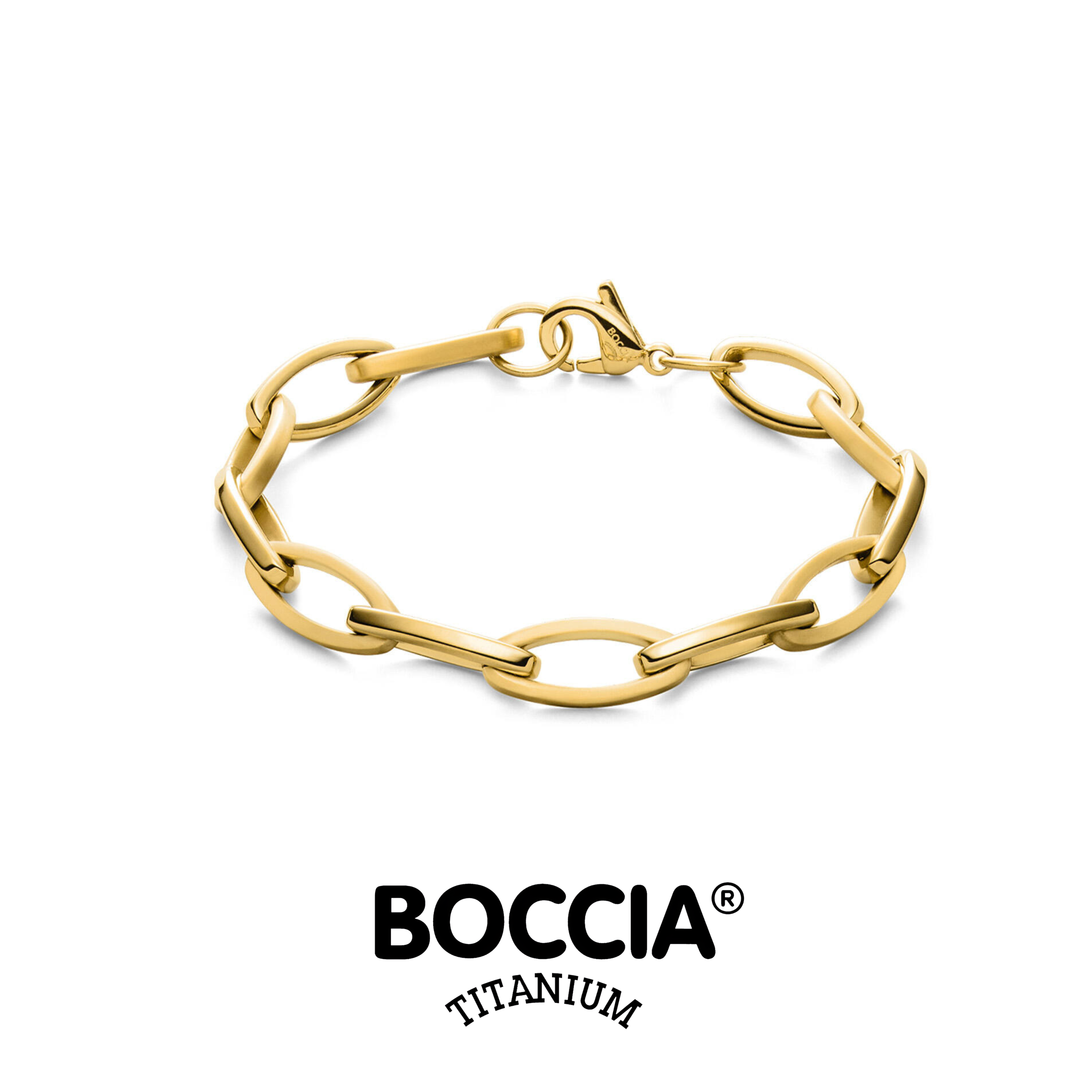 Boccia Titanium 03071-02 Bracelet 鈦金屬 / 鍍金手鏈 