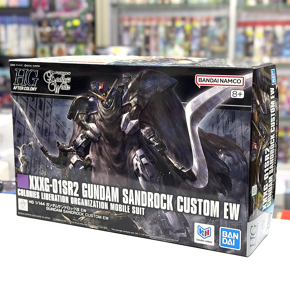 (行版) Bandai HG 1/144 HG 新機動戰記高達 W 無盡的華爾茲 沙漠高達改 EW 模型 Gundam W Endless Waltz Gundam Sandrock Custom EW