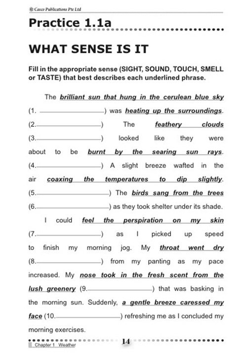 Phrases for Sensational Writing 3