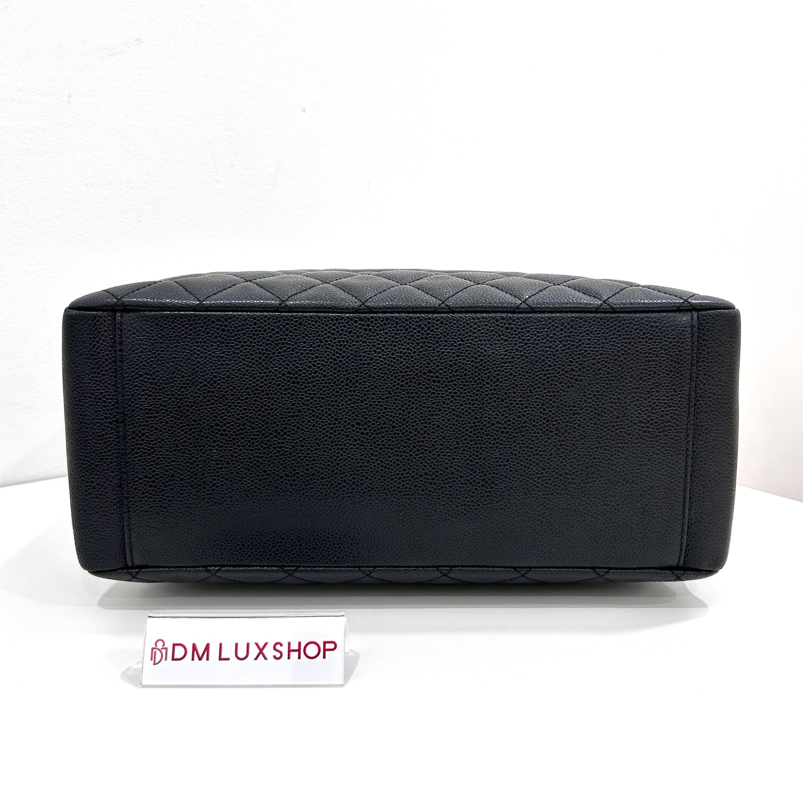 Chanel Black Caviar GST GHW (Serial 15)