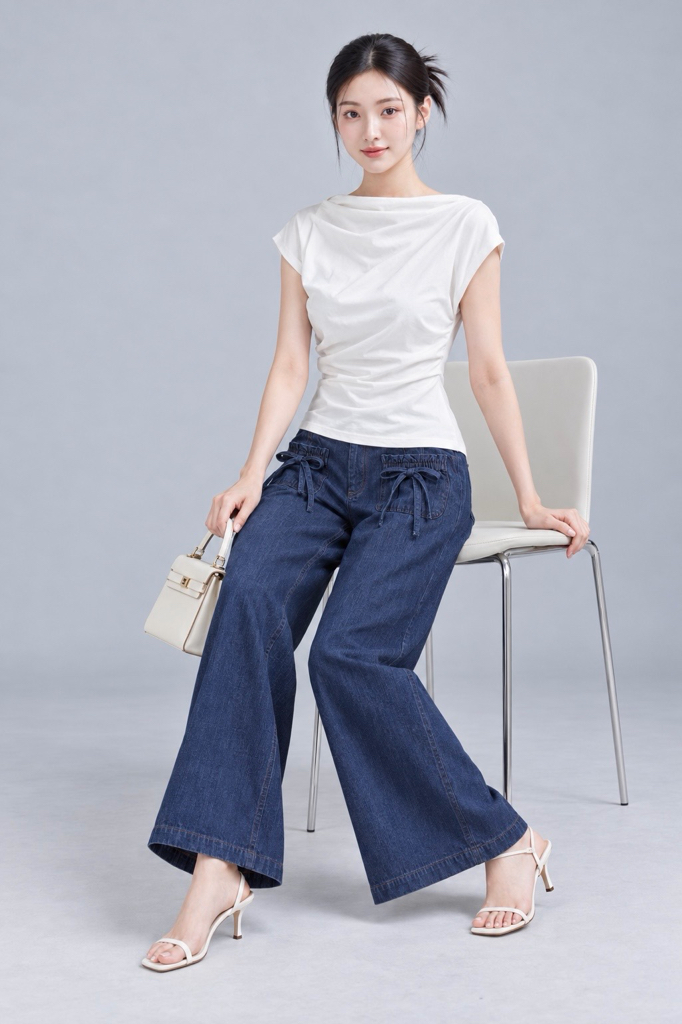 309941 Sculpted Drape Blouse