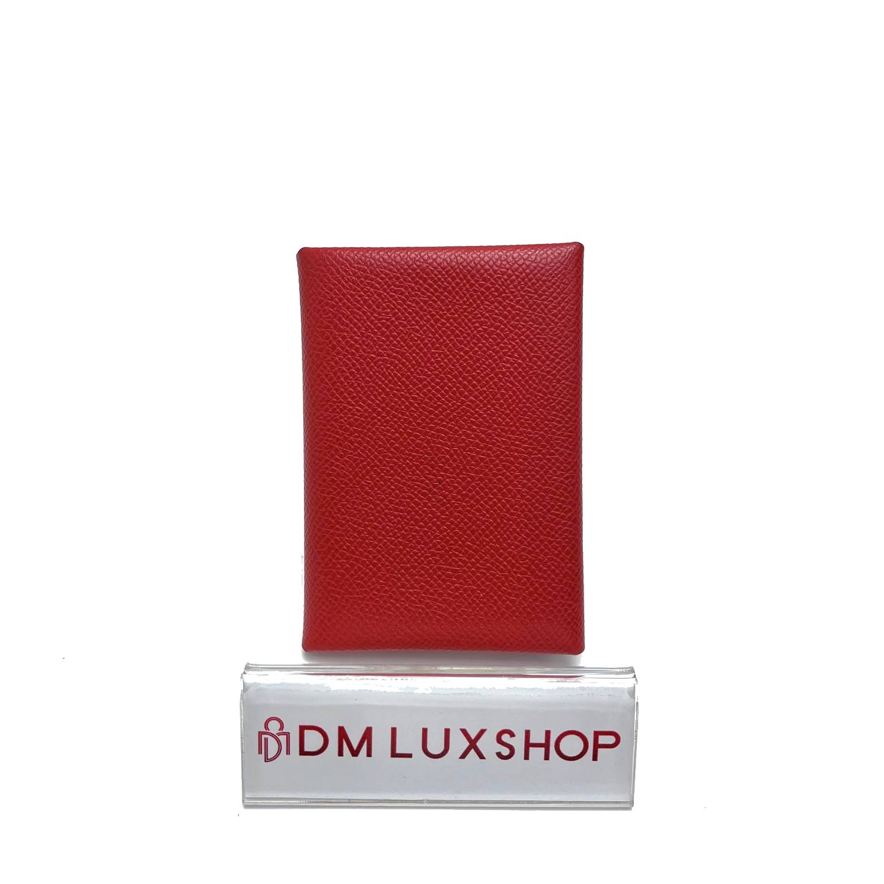 Hermes Calvi Duo Compact Card Holder (Stamp U)