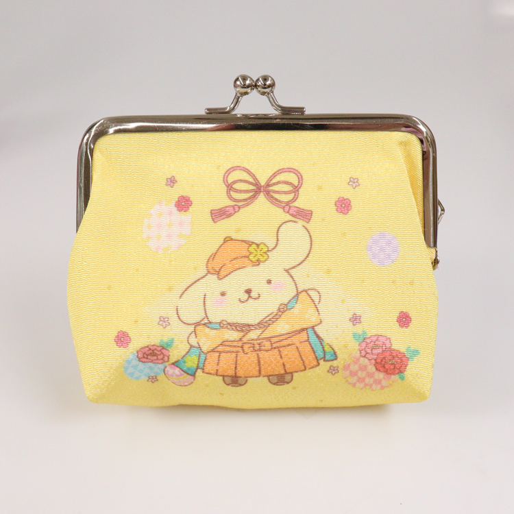 日本直送布甸狗和風系列啪啪袋散銀包 15×10 cm