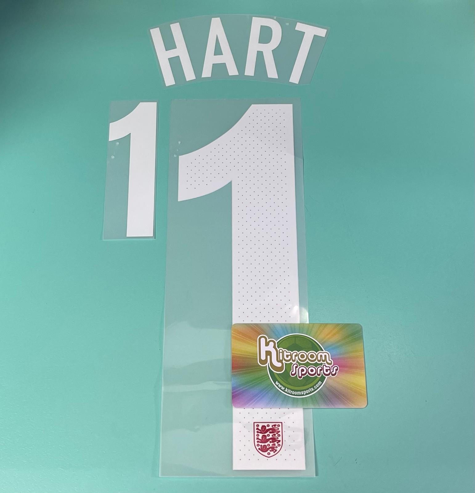 2013 England 150th GK Nameset #1 HART